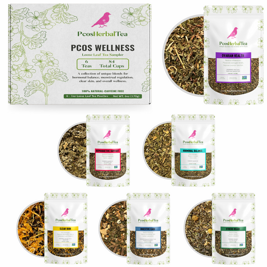 6 Pack PCOS Sampler Tea