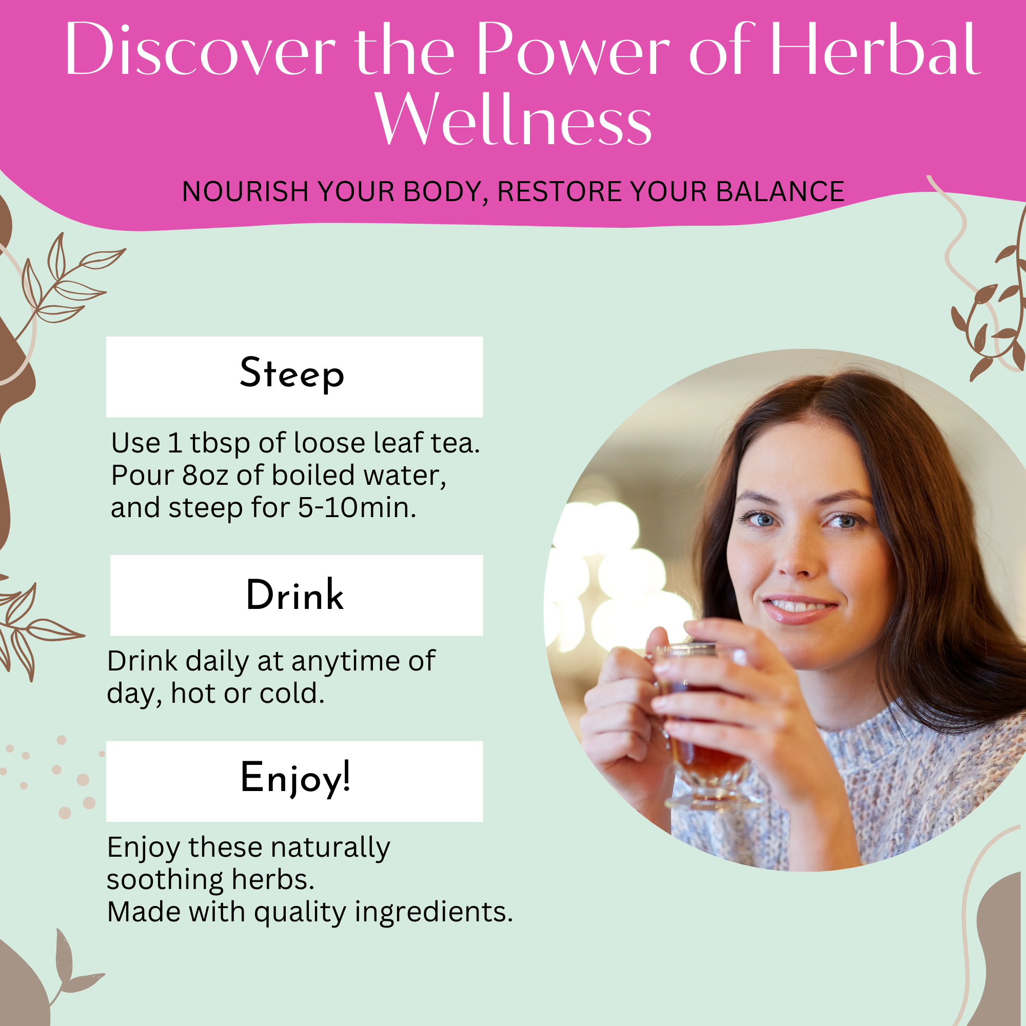 6 Pack PCOS Sampler Tea