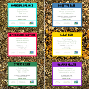 6 Pack PCOS Sampler Tea
