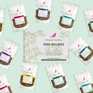 6 Pack PCOS Sampler Tea
