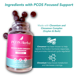 PCOS Herbal Cinnamon Chromium